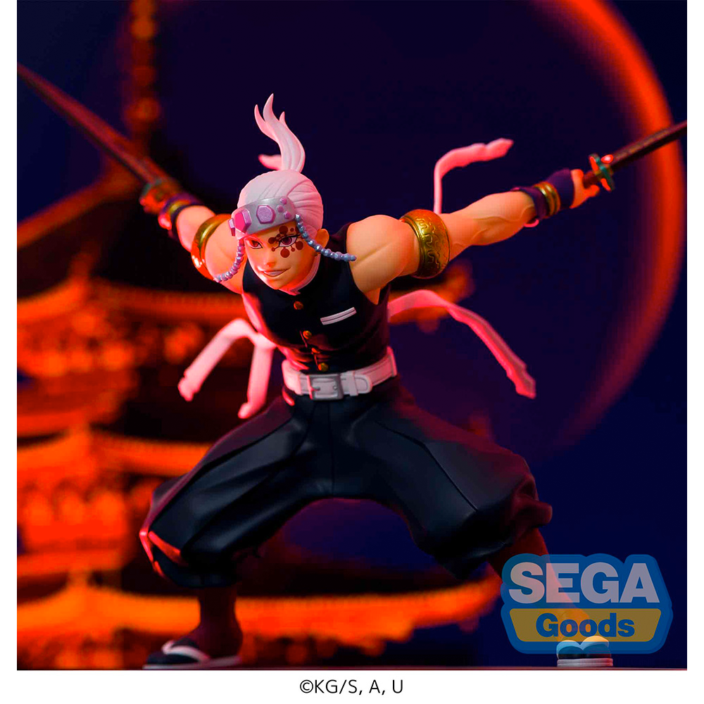 SEGA FIGURIZM: Demon Slayer: Kimetsu no Yaiba - Tengen Uzui Figure (ONLINE ORDER ONLY)