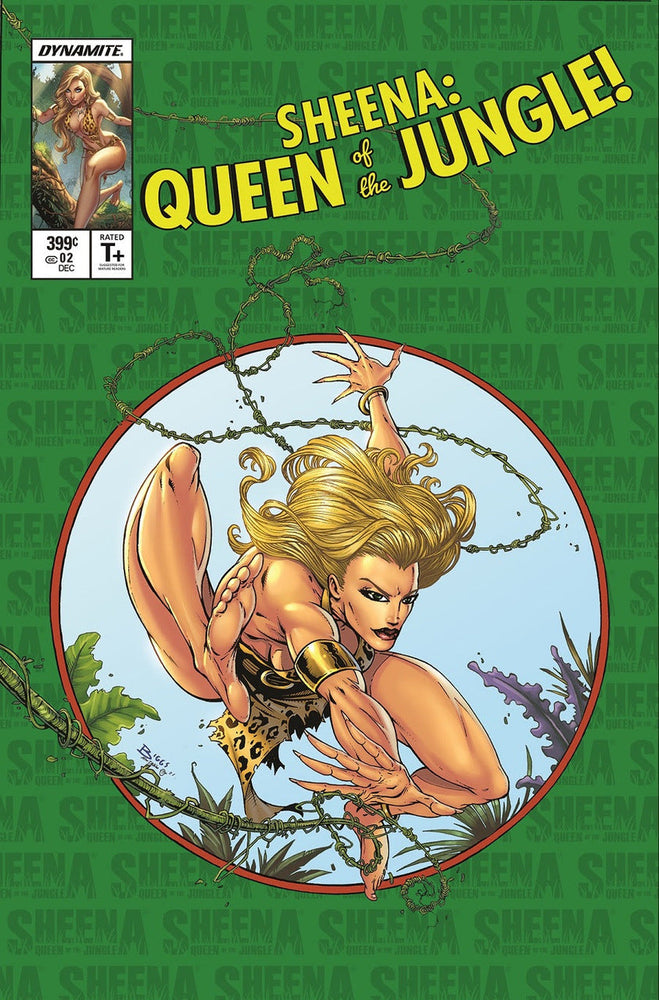Sheena Queen Jungle #2 N Jamie Biggs Todd McFarlane Homage Amazing Spider-Man 300 GGA Variant (12/15/2021) Dynamite (ONLINE ORDER ONLY)