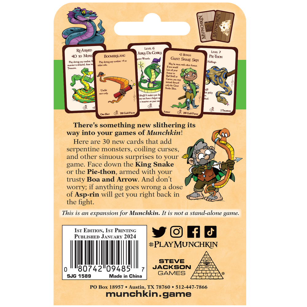 Munchkin: Snakes