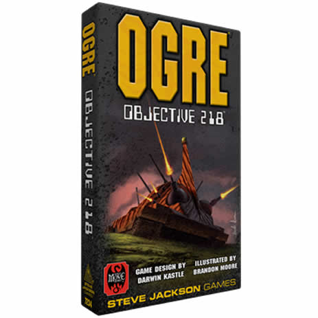 SJG7234 OGRE Objective 218 Card Game Steve Jackson Games (ONLINE ORDER ONLY)