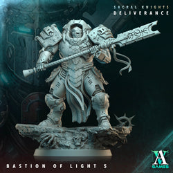 3D Printed Archvillain Games Bastion of Light Sacral Knights Deliverance 28 32mm D&D (Online Only)