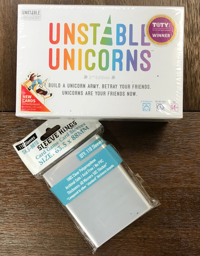 "Unstable Unicorns" Complete Compatible Sleeve Bundle (8810 X 4) (ONLINE ORDER ONLY)