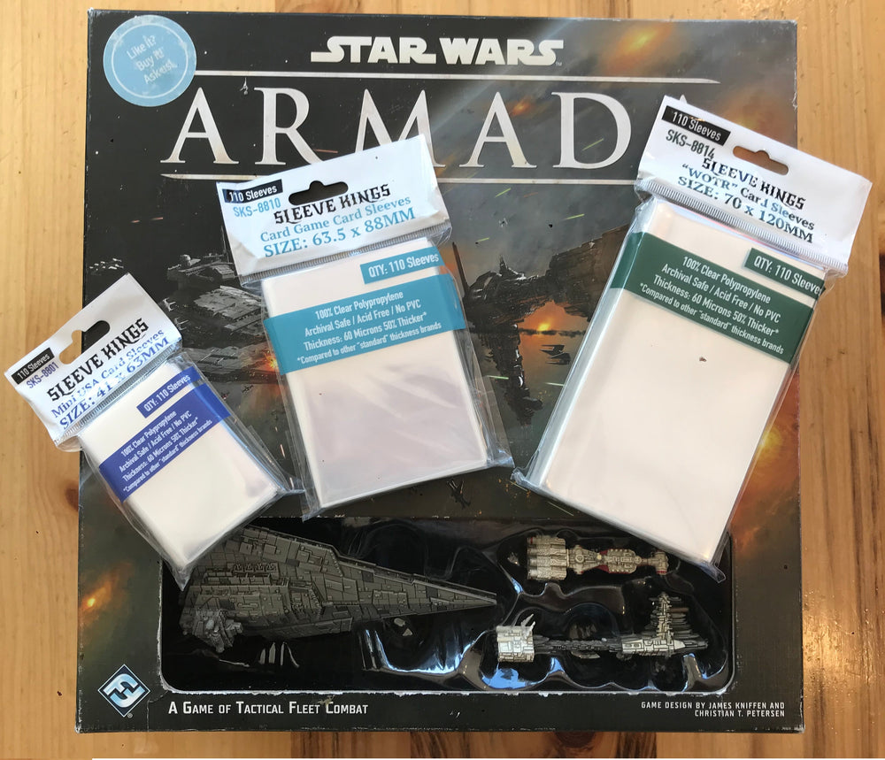 "Star Wars: Armada" Compatible Sleeve Bundle (8801 X 1 + 8810 X 1 + 8814 X 1) (ONLINE ORDER ONLY)