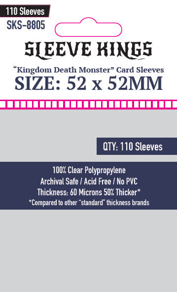 "Kingdom Death Gambler's Chest" Compatible Sleeve Bundle (8801 X 1, 8805 X 3, 8808 X 6, 8831 X 1, 8833 X 1, 8848 X 2)