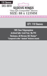 "Tiny Epic Mechs" Compatible Sleeve Bundle (8812 X 1 + 8818 X 1) (ONLINE ORDER ONLY)