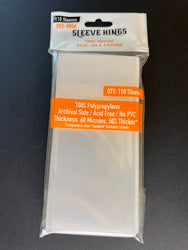 9XL Game Card Sleeves (60x130mm) 110 Pack, 60 Microns, SKS-8846