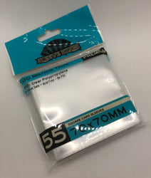 Premium Square Card Sleeves (70x70mm) 55 Pack, 100 Micron, SKS-9965 (ONLINE ORDER ONLY)