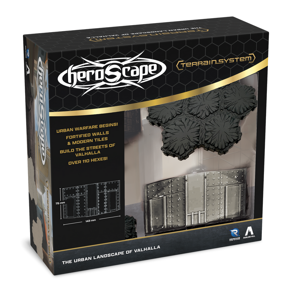 Heroscape: The Urban Landscape of Valhalla Terrain Expansion
