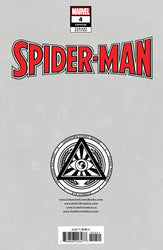 Spider-Man #4 Unknown Comics Tony Daniel Exclusive Virgin Var (01/04/2023) (Online Only)