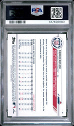 Graded 2025 Topps All Star Game Shohei Ohtani #50 /150 Blue Foil Baseball Card PSA 9 Mint