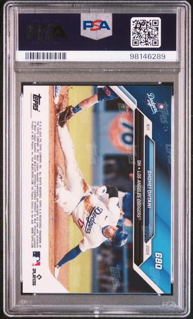 Graded 2024 Topps Now Shohei Ohtani #680 Baseball Card PSA 10 Gem Mint