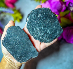 Specular Hematite Slabs, Specularite Shimmers and Sparkles! (ONLINE ORDER ONLY)