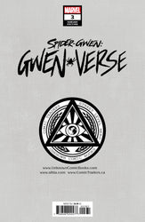 Spider-Gwen: Gwenverse #3 Unknown Comics Sway Exclusive Virgin Var (06/15/2022)