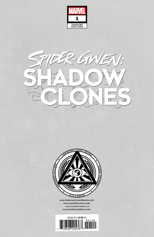 Spider-Gwen: Shadow Clones #1 Unknown Comics Kael Ngu Exclusive Var (03/01/2023)