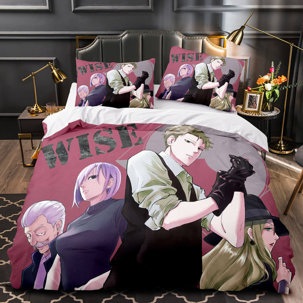 Anime SPY×FAMILY Bedding Set Kids Quilt Cover Without Filler (Online Order Only)