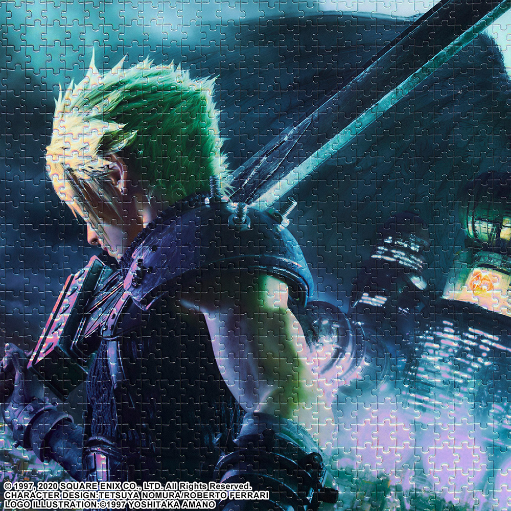 [PRE-ORDER] SQUARE ENIX: Final Fantasy VII: Remake - Cloud & Sephiroth Key Art 1000 Piece Jigsaw Puzzle (ONLINE ORDER ONLY)