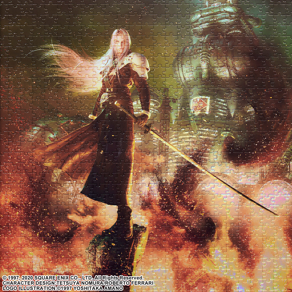 [PRE-ORDER] SQUARE ENIX: Final Fantasy 7 Remake - Sephiroth Key Art 1000 Piece Jigsaw Puzzle (ONLINE ORDER ONLY)