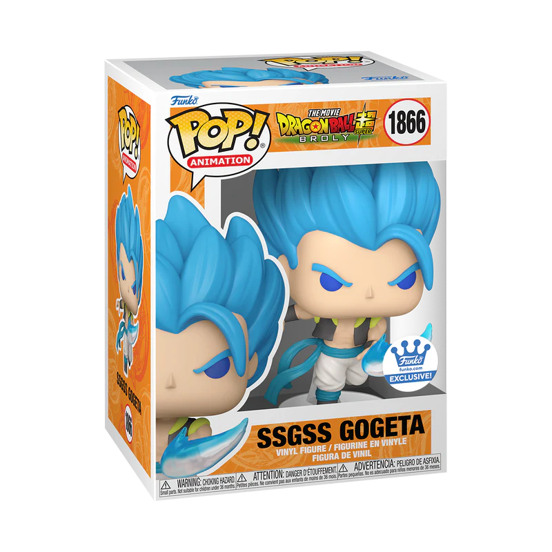 POP! Animation: Dragon Ball Super - SSGSS Gogeta Common Funko Shop Exclusive (ONLINE ORDER ONLY)