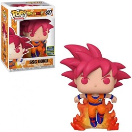 Pop! Animation: Dragon Ball Z - SSG Goku Shared Exclusive Sticker - Hot Topic (ONLINE ORDER ONLY)