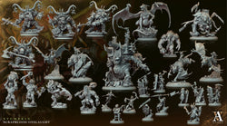 3D Printed Archvillain Games Big un Flinga Stumpkin Scrapblood Onslaught 28 32mm D&D (Online Only)