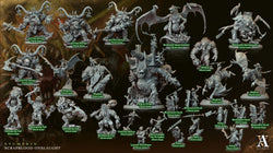 3D Printed Archvillain Games Pokeys Stumpkin Scrapblood Onslaught 28 32mm D&D (Online Only)