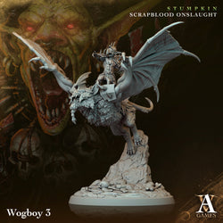 3D Printed Archvillain Games Wogboys Stumpkin Scrapblood Onslaught 28 32mm D&D (Online Only)