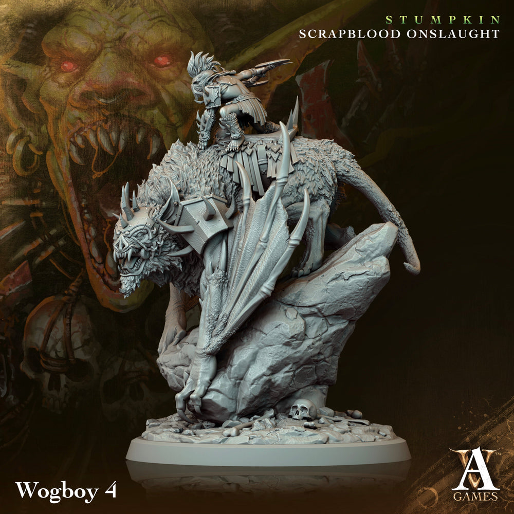 3D Printed Archvillain Games Wogboys Stumpkin Scrapblood Onslaught 28 32mm D&D (Online Only)