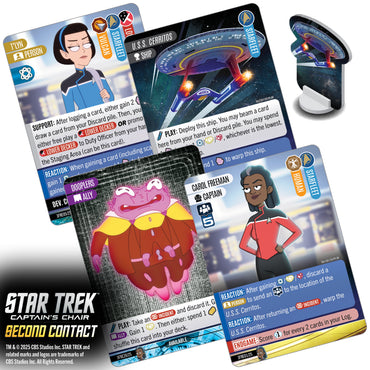 Star Trek: Captain's Chair - Second Contact (ONLINE ORDER ONLY)