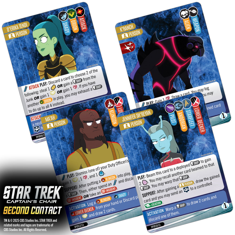 Star Trek: Captain's Chair - Second Contact (ONLINE ORDER ONLY)
