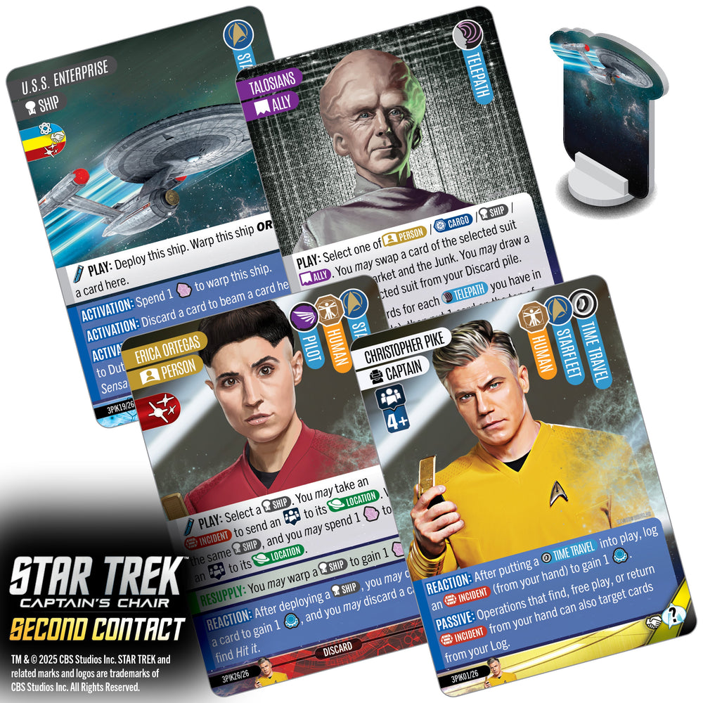 Star Trek: Captain's Chair - Second Contact (ONLINE ORDER ONLY)