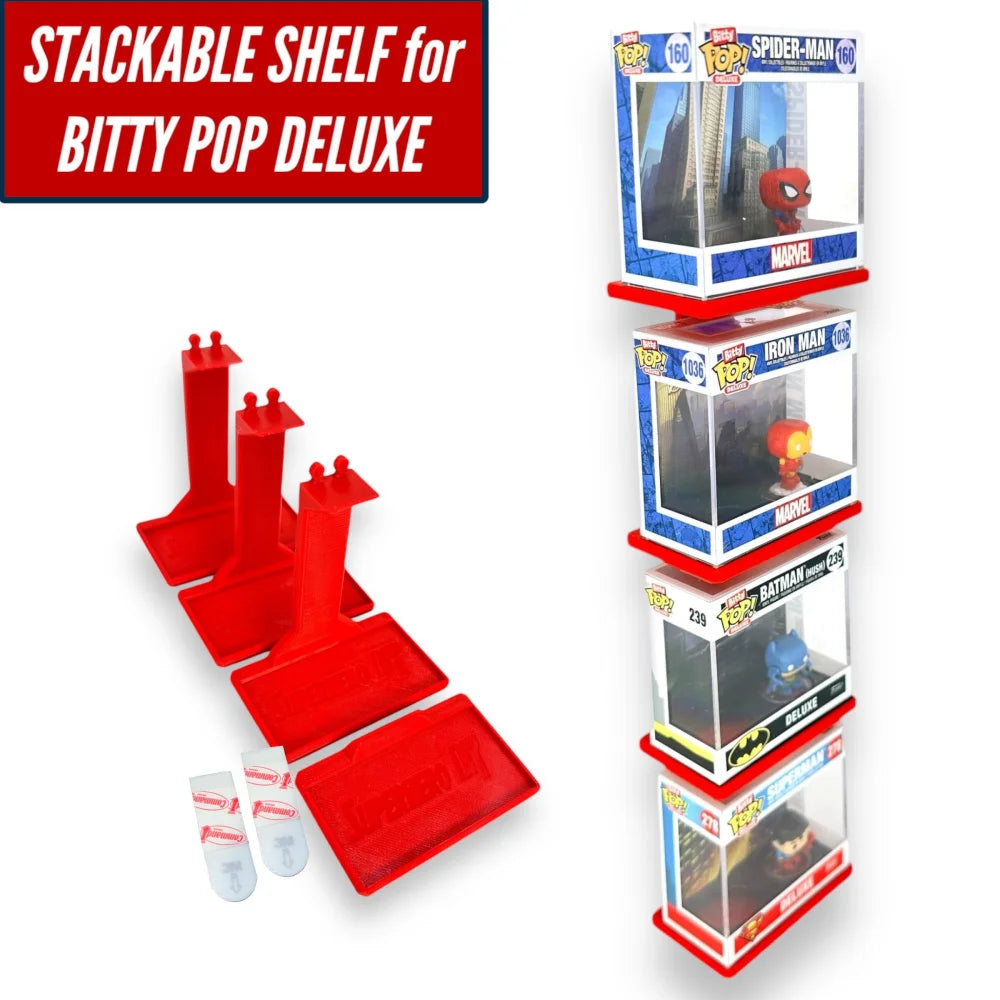 STACKABLE Floating Shelf for Bitty Pop DELUXE (ONLINE ORDER ONLY)