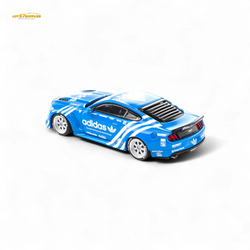 Liberty64 Ford Mustang GT Widebody Modified - A d i d a s Clover 1:64 (ONLINE ORDER ONLY)