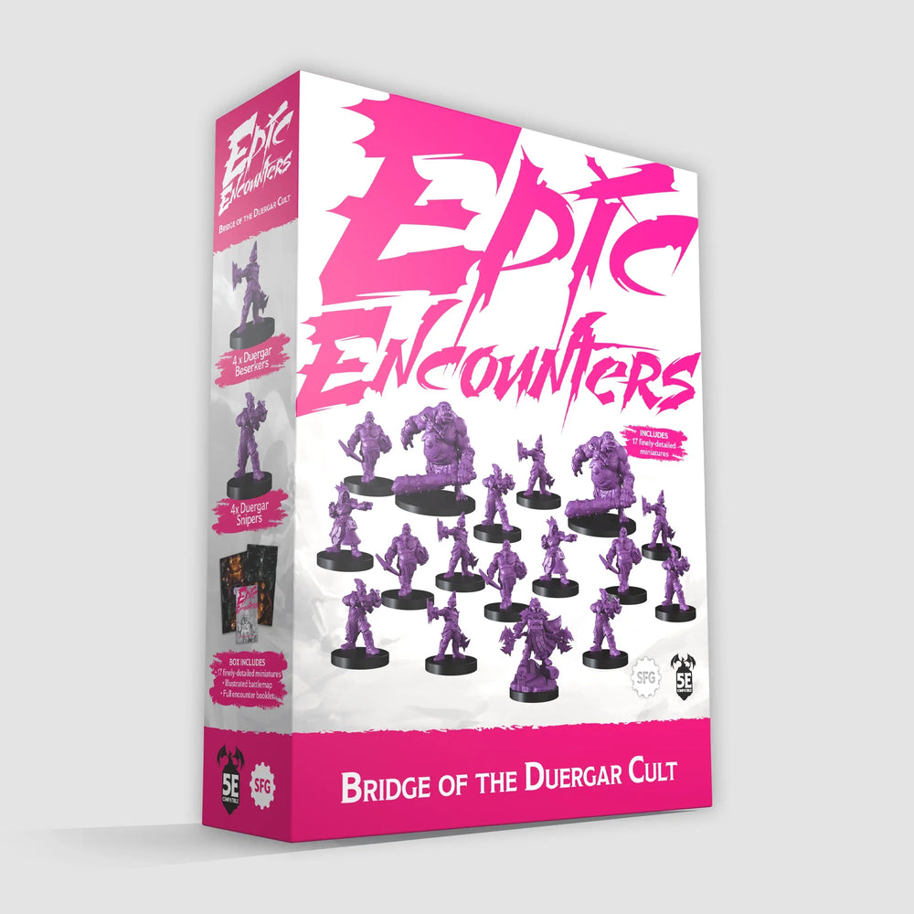Epic Encounters: Bridge of the Duergar Cult (ONLINE ORDER ONLY)