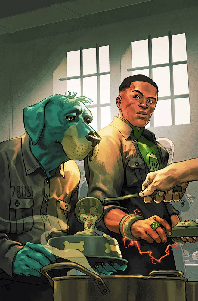 GREEN LANTERN HUCKLEBERRY HOUND SPECIAL #1 B DC Yasmine Putri Variant (10/31/2018) (ONLINE ORDER ONLY)