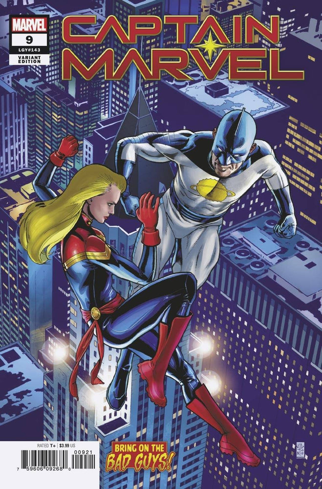 CAPTAIN MARVEL #9 ARTIST BOBG VAR (08/14/2019) (ONLINE ORDER ONLY)