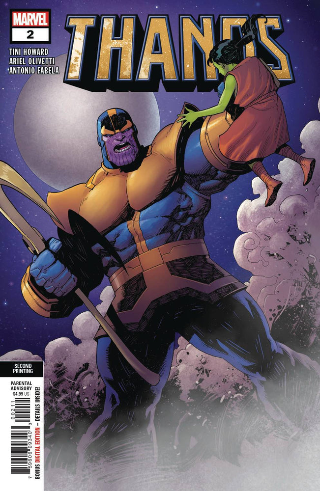 THANOS #2 (OF 6) 2ND PTG OLIVETTI VAR (07/03/2019) (ONLINE ORDER ONLY)
