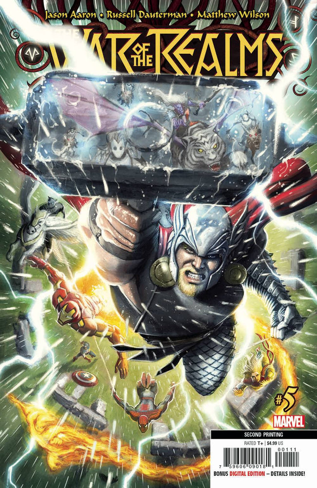 WAR OF REALMS #5 (OF 6) 2ND PTG DAUTERMAN VAR (07/17/2019 (ONLINE ORDER ONLY)