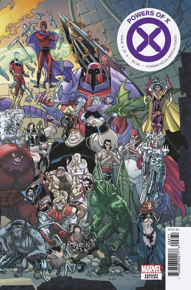 POWERS OF X #6 E (OF 6) Javi GARRON CONNECTING Variant (10/09/2019) Marvel (ONLINE ORDER ONLY)