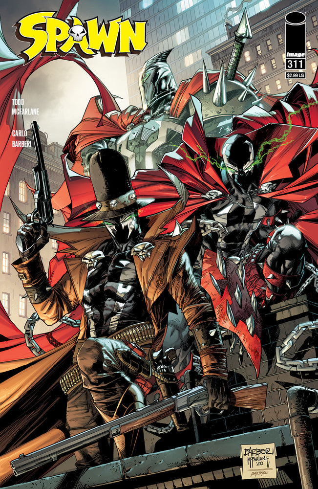 Spawn #311 C Carlo Barberi Variant (10/28/2020) Image (ONLINE ORDER ONLY)