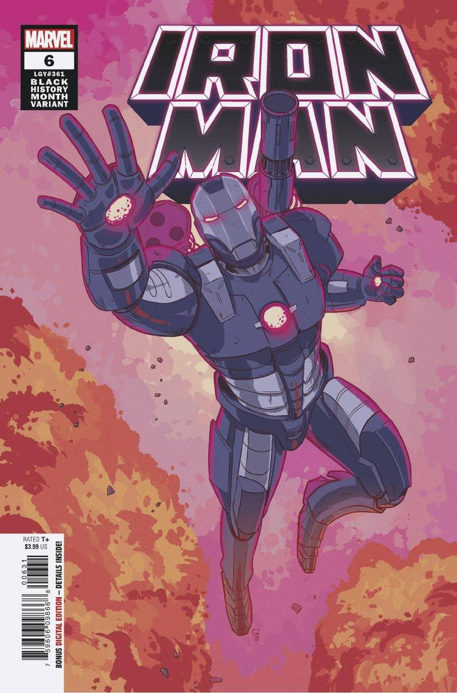 Iron Man #6 C Ernanda Souza War Machine Black History Month Variant (02/17/2021) Marvel (ONLINE ORDER ONLY)