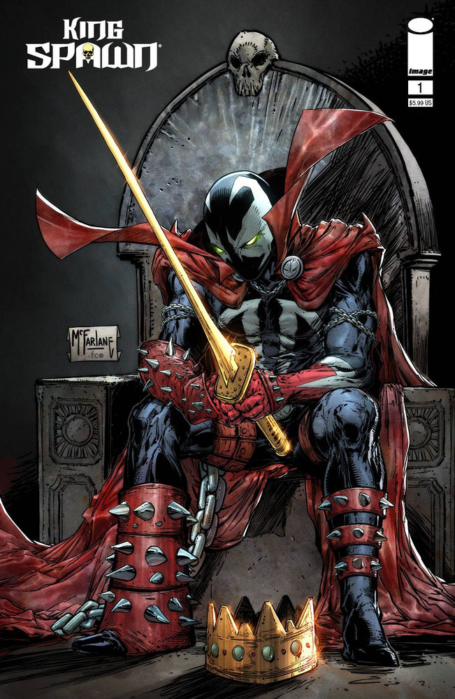 King Spawn #1 B Todd Mcfarlane Variant (08/25/2021) Image (ONLINE ORDER ONLY)
