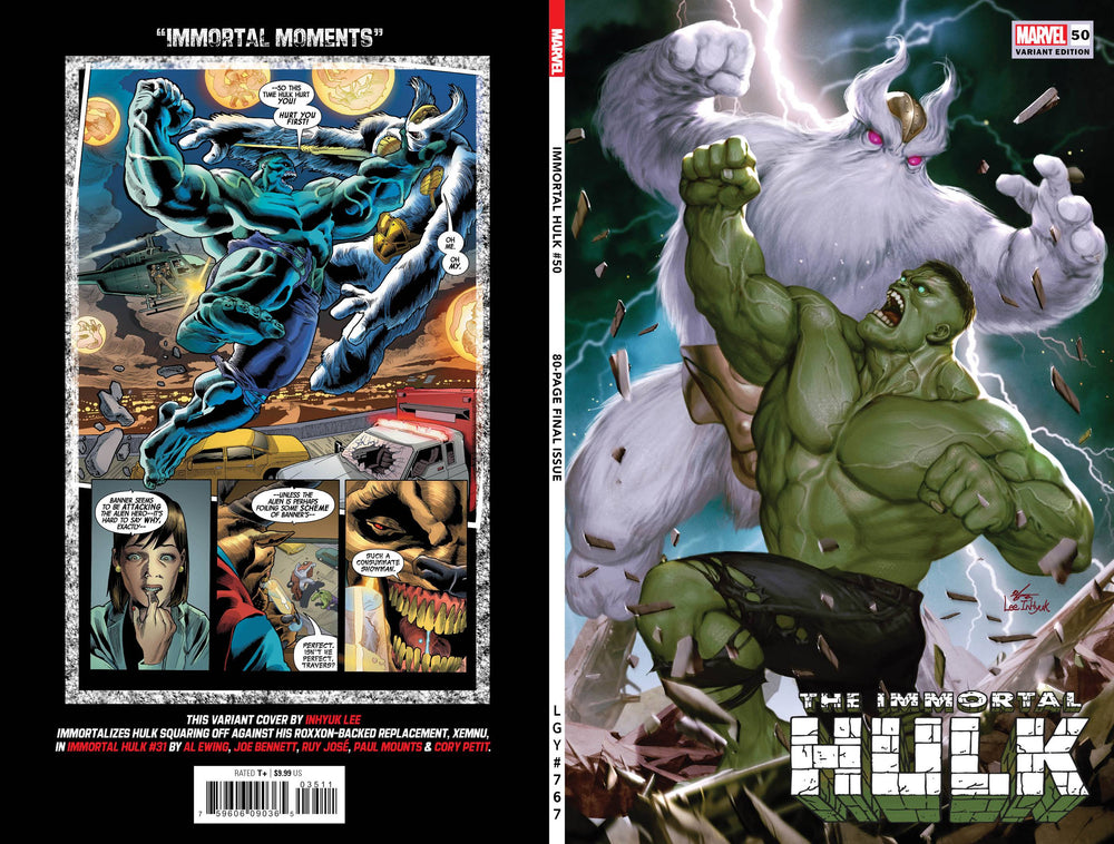 The Immortal Hulk Vol. 1 #50H (Online Order Only)