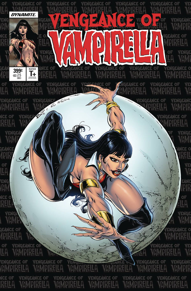 Vengeance Of Vampirella #25 K Jamie Biggs Todd McFarlane Amazing Spider-Man 300 Homage Variant GGA (12/29/2021) Dynamite (ONLINE ORDER ONLY)