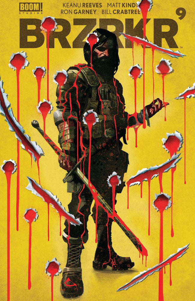 Brzrkr (Berzerker) #9 (Of 12) D Mike Del Mundo Foil Variant (Mr) (06/29/2022) Boom (ONLINE ORDER ONLY)