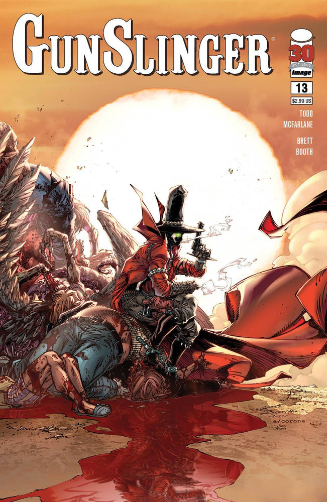 Gunslinger Spawn #13 B Brett Booth Variant (10/19/2022) Image (ONLINE ORDER ONLY)