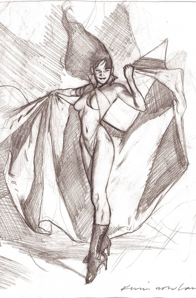 Vampirella Year One #1 ZG 1:15 Kevin Nowlan Virgin FOC Bonus Variant (07/27/2022) Dynamite (ONLINE ORDER ONLY)