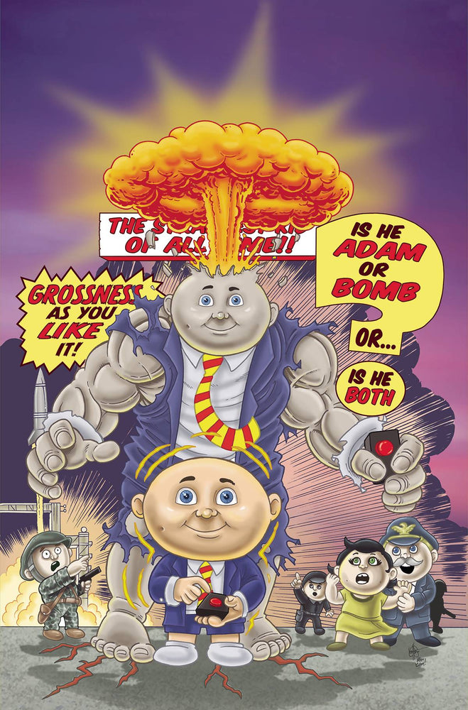 Garbage Pail Kids Origins #1 R 1:10 Ken Haeser Incredible Hulk 1 Homage Virgin FOC Variant (10/05/2022) Dynamite (ONLINE ORDER ONLY)