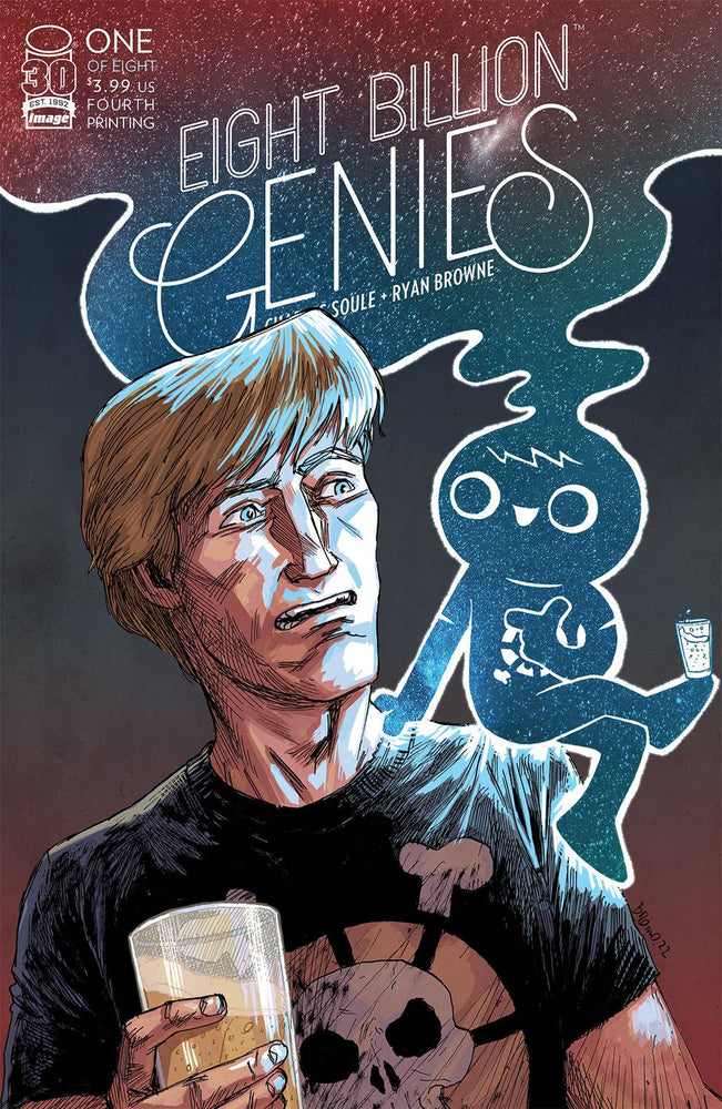 Eight Billion Genies #1 (Of 8) 4th Print Ryan Browne Variant (Mr) (10/12/2022) Image (ONLINE ORDER ONLY)