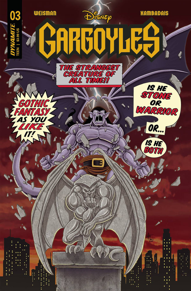 Gargoyles #3 V Foc Ken Haeser Original Variant (02/22/2023) Dynamite (ONLINE ORDER ONLY)