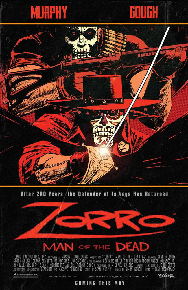 Zorro: Man Of The Dead (2024) #4C (Online Order Only)
